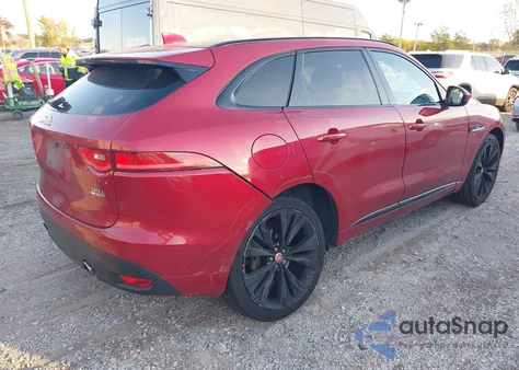 2017 Jaguar F-Pace 35T R-Sport из США, поврежденный, VIN SADCL2BV4HA092491